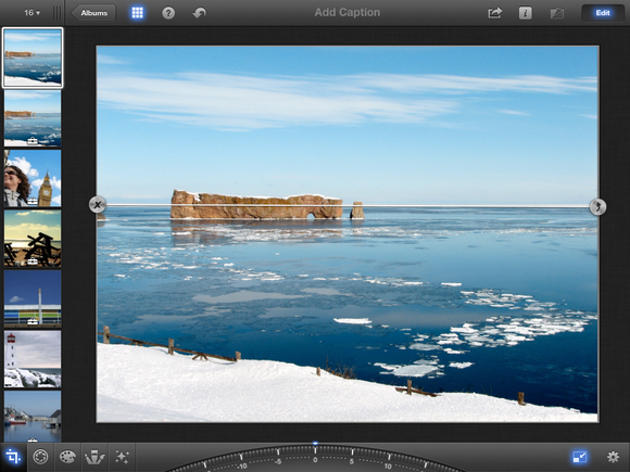 iphoto for iOS is good image editor