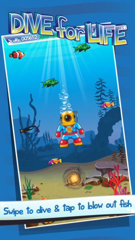 Dive for Life an iPhone Game For Game Lovers