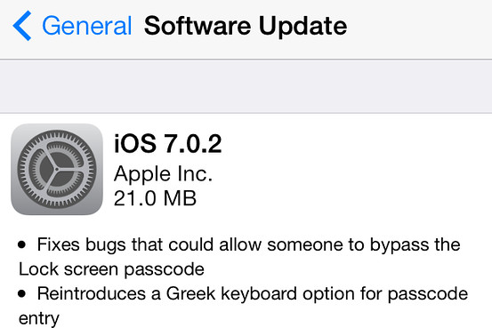 New iOS Update Fixes Security Bugs