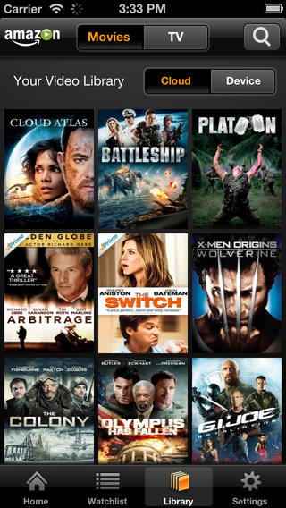 Amazon Instant Video App Supports Apple TV and AirPlay