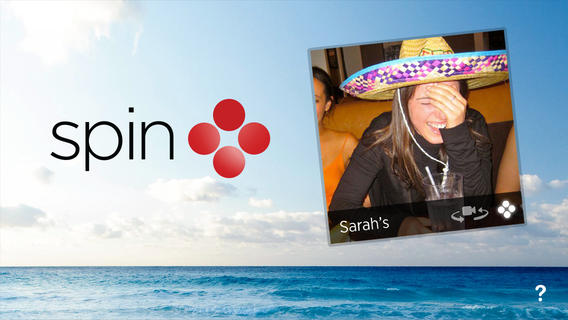 Spin A New iPhone App: Enjoy Video And Chatting