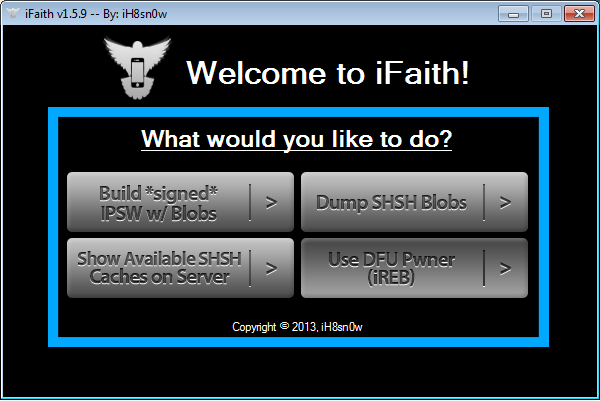 Get Yourself Back on iOS 6.1.3 Using iFaith: iPhone 4 Users