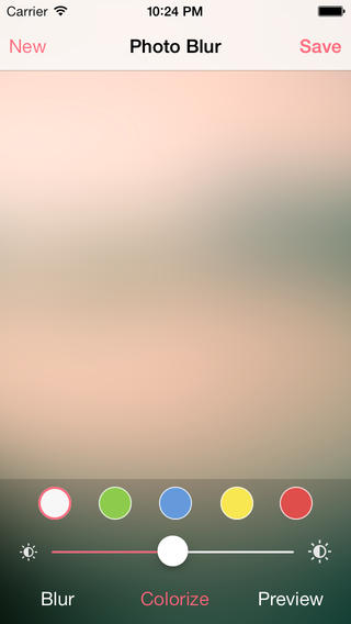 Get Cool Wallpapers For Your iPhone using Photo Blur 