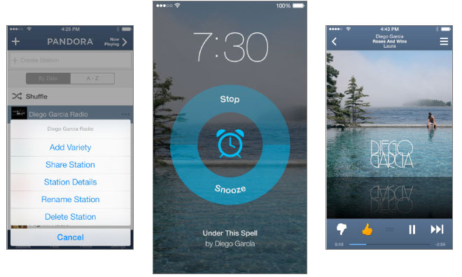 Pandora for iOS Devices Gets New Features