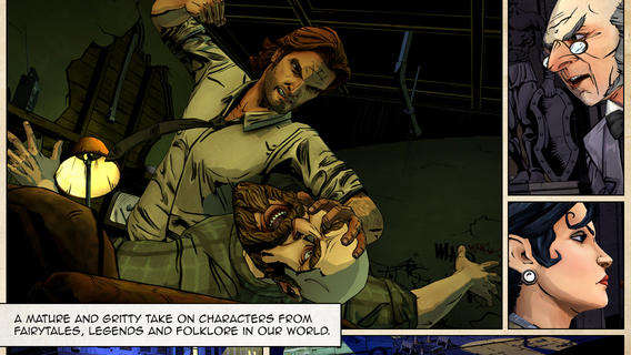 The Wolf Among Us developed by Teltale