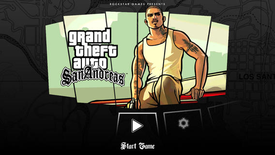 San Andreas an iPhone game