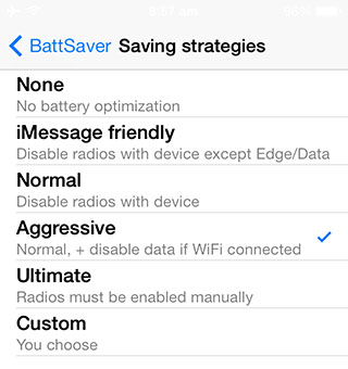 battsaver an updated JB for iOS 7