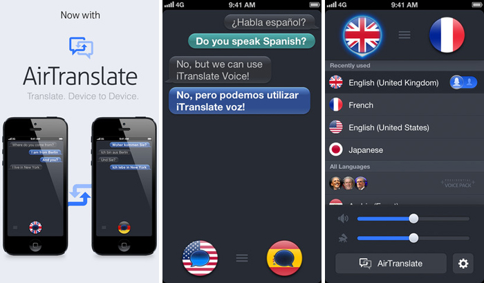 iTranslate Voice 2 for iOS 7