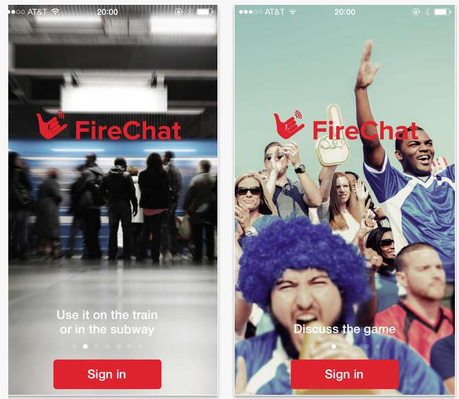 FireChat a free way of chatting