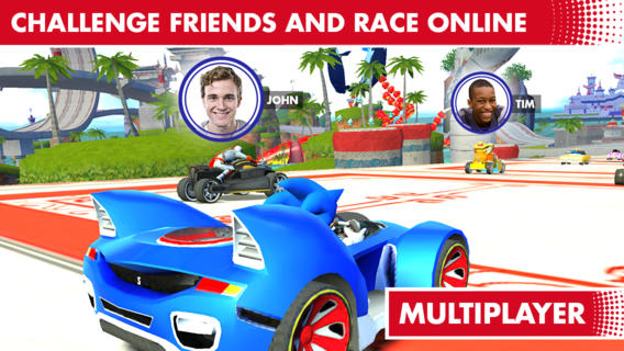 Sonic & All-Stars Racing Transformed a new fun for your iPhone