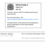 Apple Rolls Out iOS 8 Beta 3 – Fixes a Number of Bugs